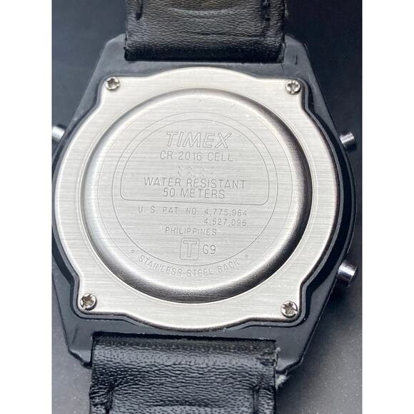 Timex Mens Reef Gear Digital Analog Combo Watch 38mm Adjustable Band WR 50M - Picture 3 of 10